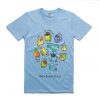 Birb's Daily To-Do List Unisex T-Shirt green aqua