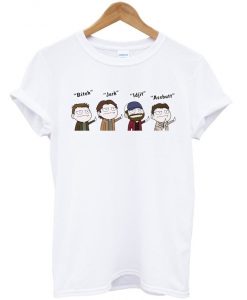 Bitch Jerk Idjit Assbutt Supernatural Funny Shirts