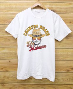 Country Roads Take MahomesKansas City White t shirts