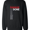 Damage Done Boston Red Sox Unisex Black Sweatshirts