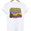 Duvall's driving school flinstones 90s white tshirts