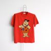 Fred Flintstone ClipArt Men's T-Shirt Red