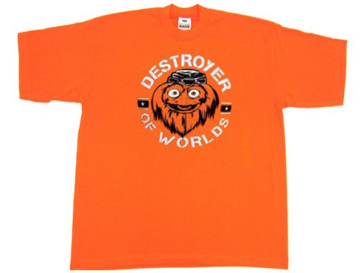 Gritty Destroyer Of Worlds Orange T Shirt