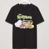 Hanna-Barbera Men's The Flintstones Black T-Shirt