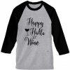 Happy Hallowine Grey Black sleeves