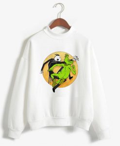 Jack VS Grinch The Nightmare Before Christmas Unisex Sweatshirts