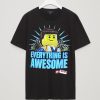 LEGO The Movie Everything is Awesome Licensed Graphic T-Shirt