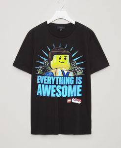 LEGO The Movie Everything is Awesome Licensed Graphic T-Shirt