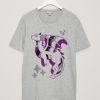 LookHUMAN Ace Pride Dragon Athletic Gray Men's Cotton Tee