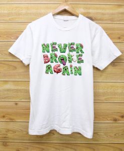 Never Broke Again Zombie White T Shirts