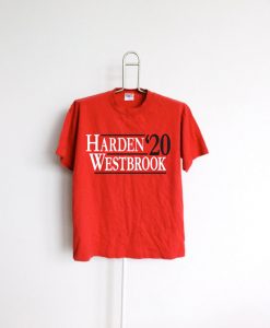 New Harden Westbrook '20 red T-Shirt