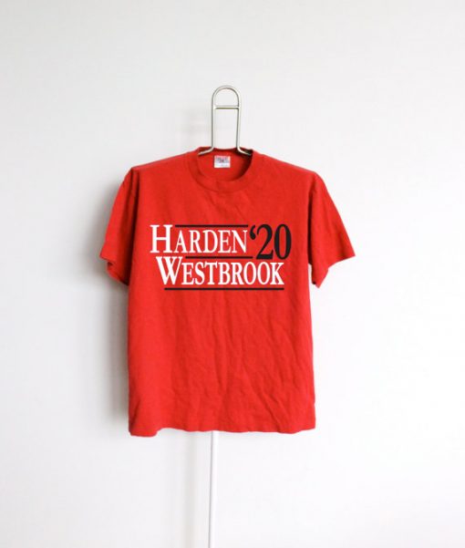 New Harden Westbrook '20 red T-Shirt