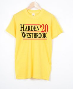 New Harden Westbrook '20 yellow T-Shirt