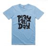 Play All Day Blue Aqua Tees