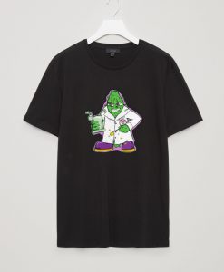 Professor Grablabz Extractz cartoon black shirts