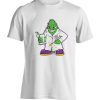 Professor Grablabz Extractz cartoon white t shirts