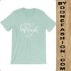 Raise a Hallelujah tee green aqua