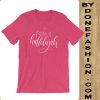 Raise a Hallelujah tee sharp pink vintage