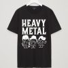 So heavy metal Funny Black Tees