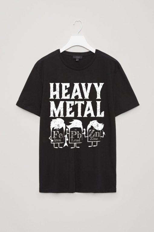 So heavy metal Funny Black Tees