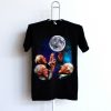 Three Bernie Sanders Moon T-shirt