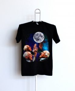 Three Bernie Sanders Moon T-shirt