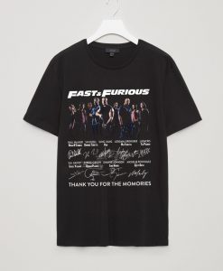 To Fast And Furius Black T shirts