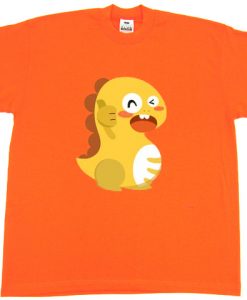 VIPKID Teacher Dino Orange T-Shirt