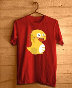 VIPKID Teacher Dino Red T-Shirt