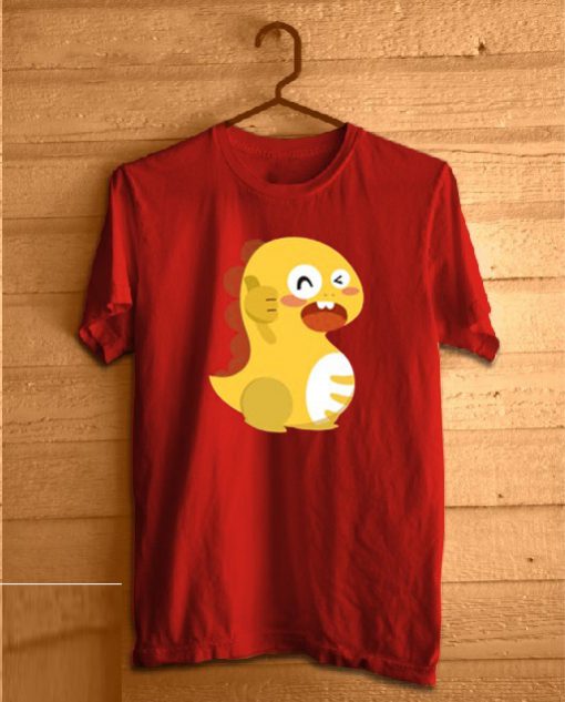 VIPKID Teacher Dino Red T-Shirt