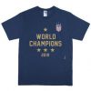 World Champions United States Women’s Soccer Cup 2019 blue naval T Shirt