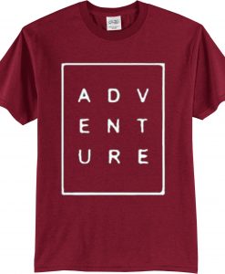 adventure font T Shirt