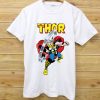 he Mighty Thor White Tees