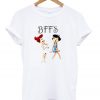 white Flintstones T-shirt