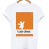 yabba orage flinsteone t Shirts