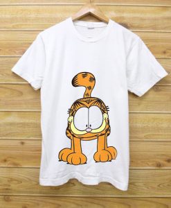 ASOS Longline T-Shirt With Garfield