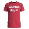 Afternoon Delight Maroon Vintage Tshirts