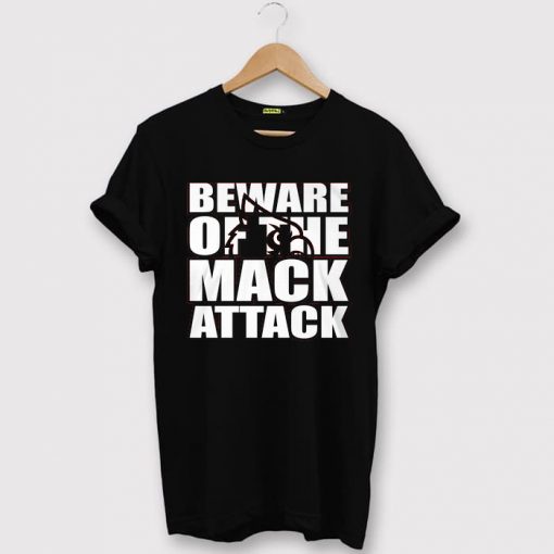 BEAWARE MACK ATTACK Black TSHIRTS