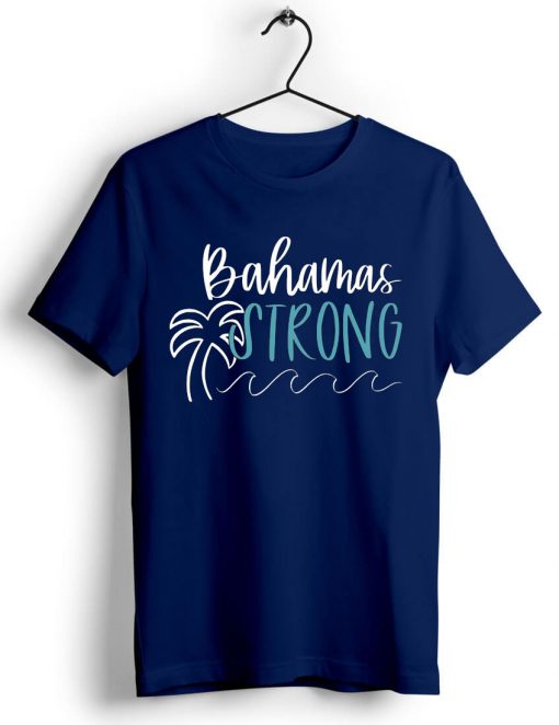 Bahamas Strong Blue Naval T shirts