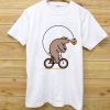 Bear bicycle t shirt