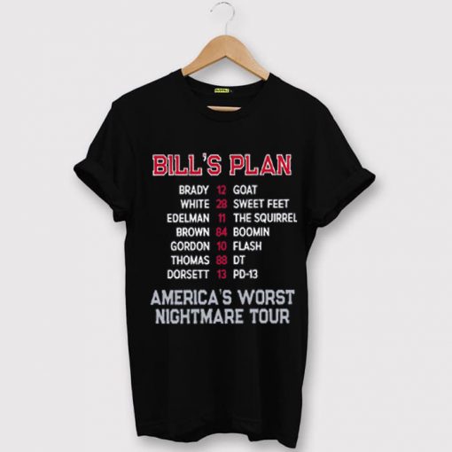 Bill's Plan NavaL Black T-Shirt