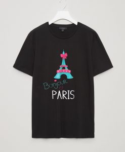 Bonjour Paris I Love Paris T-Shirt