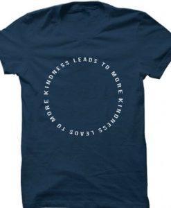 Circle of Kindness Shirt in Blue Naval