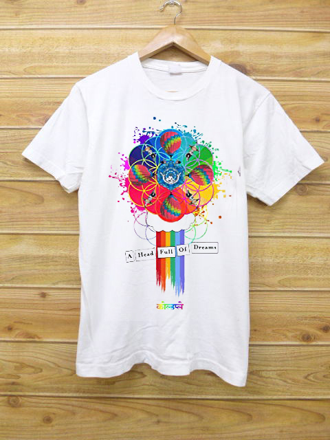 coldplay a head full of dreams tour official t shirts