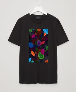 Colouring Leave Graphic Tees