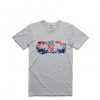 Croatia Flag Grey T shirt