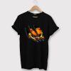 GARFIELD SCARTCH BLACK TEES