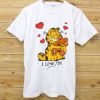 Garfield Feeling love White T-shirt