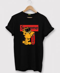 Garfield Supreme Black Tees