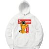 Garfield Supreme White Hoodie